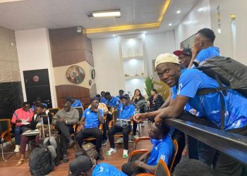 Nkumba University Football Team Arrives in Nigeria for All Africa University Games