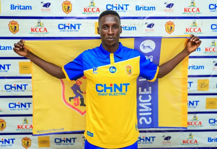 KCCA Re-Sign Forward Derrick Nsibambi