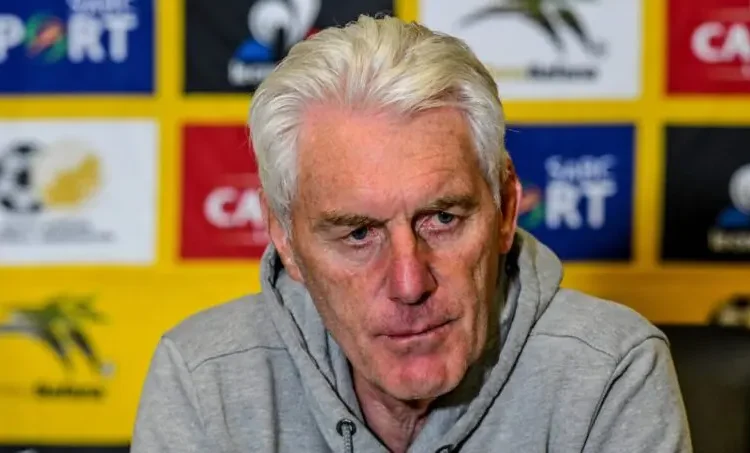 AFCON 2025 Qualifiers: Bafana Bafana Coach Warns of Tough Test Against Uganda