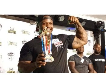 Ugandans Outmuscled in Arm Wrestling