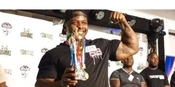 Ugandans Outmuscled in Arm Wrestling
