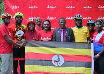 Uganda Cycling Team Flagged Off to Nairobi