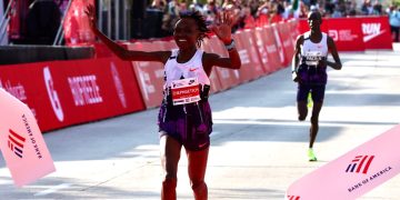Kenya’s Chepngetich Shatters Marathon World Record in Chicago, Dedicates Victory to Late Teammate