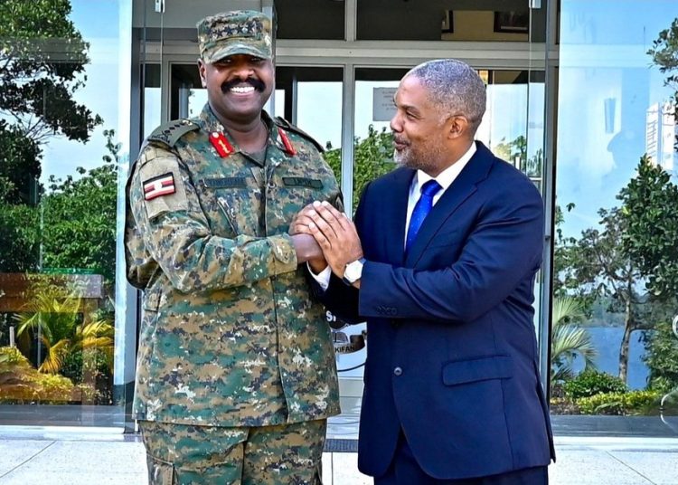 Gen. Muhoozi, William Blick Discuss Sports’ Role in Uganda’s Development