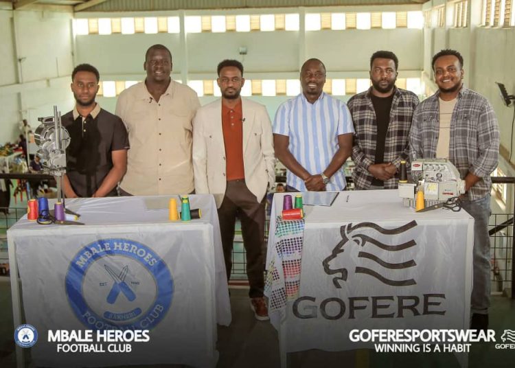 Mbale Heroes, Gofere Partner in Kit Deal