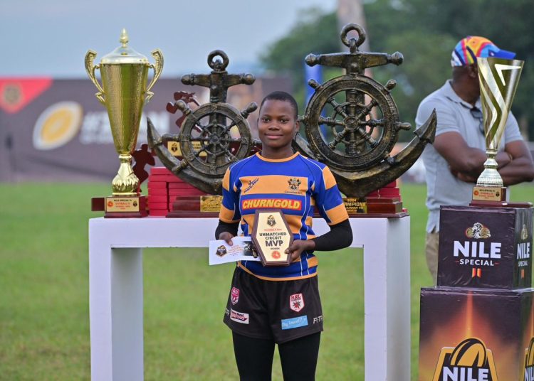 Mbale She Wolves’ Forward Sunday Anirwoth Eyes National Rugby Team Call-Up