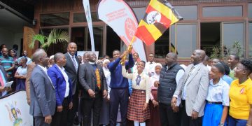 Team Uganda Flagged Off for 2024 ISF Gymnasiade in Bahrain