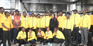 First Group of Team Uganda Arrives from ISF Gymnasiade Games, Second Batch Expected Tomorrow