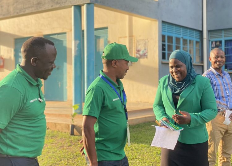 NOC Sustainability Commission Wraps Up RaceToZero Campaign at Nabisunsa Girls