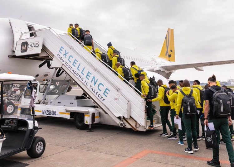 Bafana Bafana Depart For Uganda Ahead of Crucial AFCON Qualifier