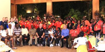 Uganda Cranes Celebrated in Brazzaville by Ambassador Matata