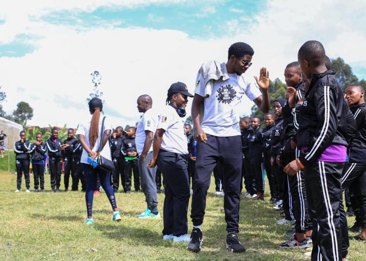 Silverbacks Guard Drileba Lights Up Her World, Her Rules Camp