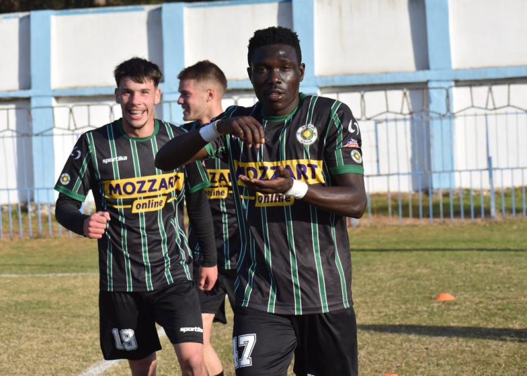 Ugandan Forward’s Goal Powers Brera Strumica Up
