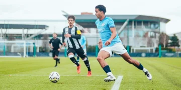 Divine Mukasa’s Hat-Trick Powers Manchester City U18s to Stunning 7-1 Win