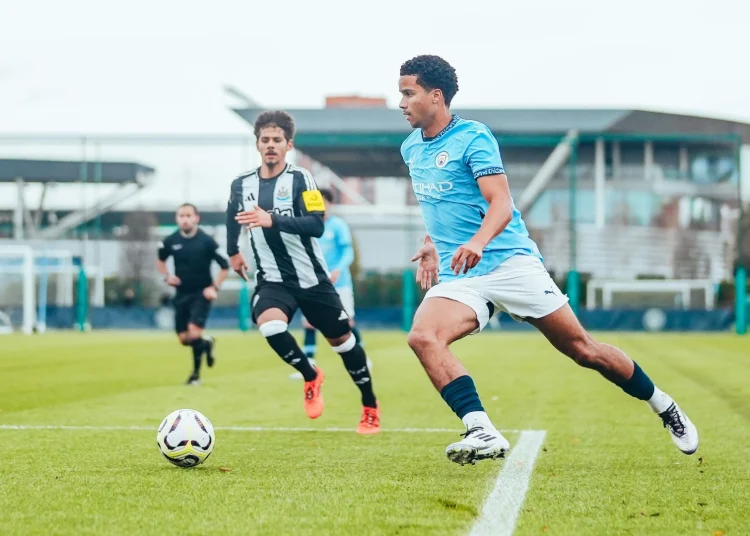 Divine Mukasa’s Hat-Trick Powers Manchester City U18s to Stunning 7-1 Win