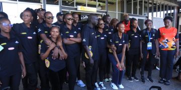 She Cranes Touch Down in Namibia, Ready for Africa Netball Cup Challenge