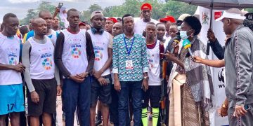 Kadaga Calls for Climate Action at SDG Run