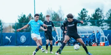 Divine Mukasa Stars in Manchester City U18s’ Triumph Over Stoke