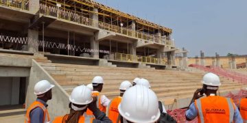 Hoima City Stadium Construction on Track to Beat Deadline
