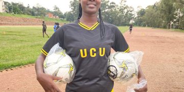 Former UCU Captain Nankya Gifts Back to Club
