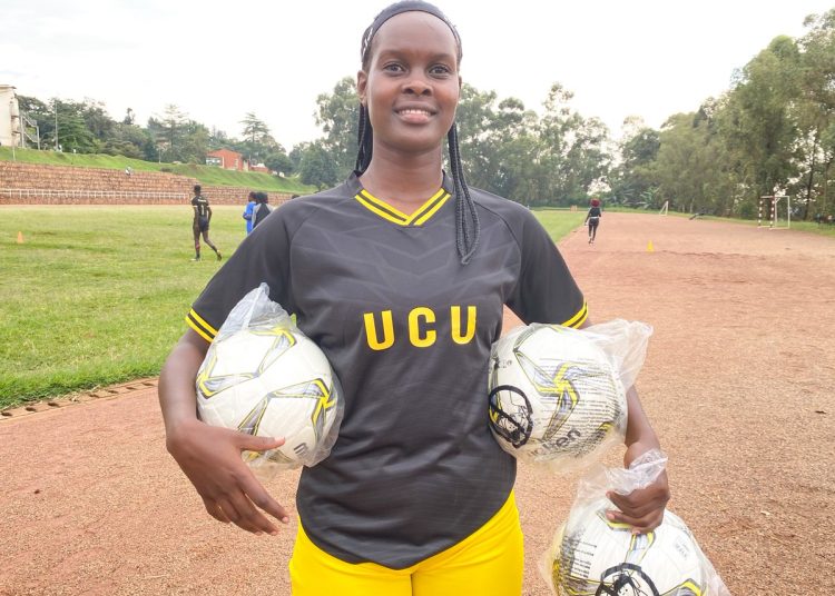 Former UCU Captain Nankya Gifts Back to Club