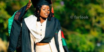 Footballing Star Aminah Nakato Graduates from Makerere University