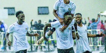 Omedi Scores on APR Debut, Helps Rwandan Giants Storm Heroes Cup Final