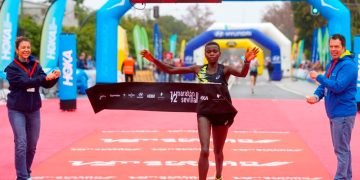 Chelangat Leads Ugandan 1-2 Finish with Record-Breaking Run in Sevilla