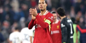 Van Dijk Equals Liverpool Legend Phil Neal’s Champions League Win Record
