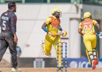 ICC CWC Challenge League B: Uganda’s Unbeaten Run Extends with Dominant Victory Over Singapore