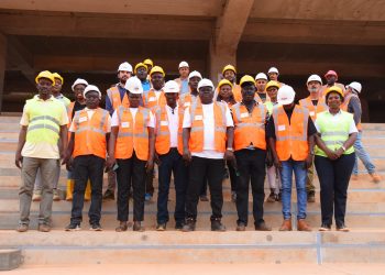 Bernard Ogwel Inspects Hoima Stadium Works