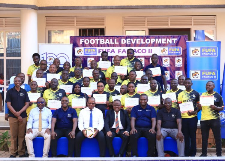 38 Football Leaders Graduate from FUFA’s FAMACO II Course