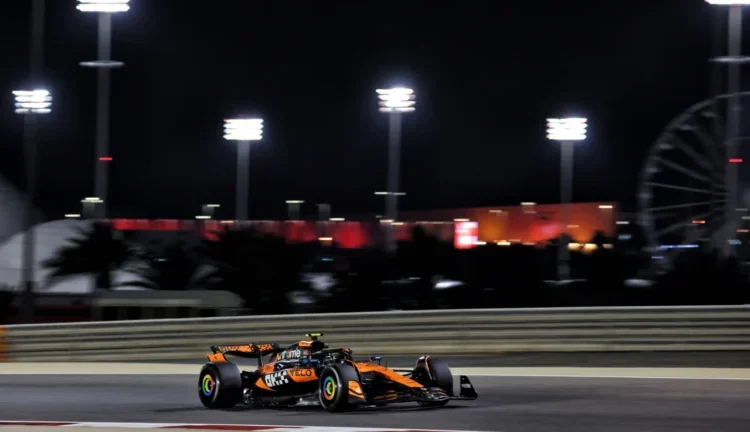 Norris Tops Disrupted First Day of 2025 F1 Pre-Season Testing in Bahrain