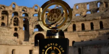 Tunis Erupts in Red and Gold as FIFA Club World Cup Trophy Arrives