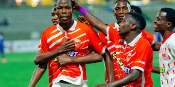 UPL: Express Thrash Wakiso Giants as Ssenyonjo Nets Hat Trick
