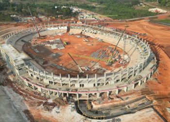 Steel Trusses Arrive as Hoima Stadium Moves to Roofing Phase