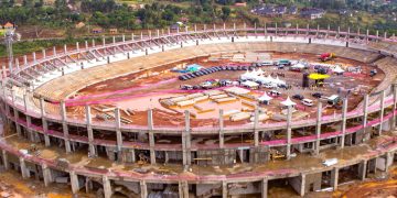 First Lady Hails SUMMA’s Rapid Progress on Hoima Stadium