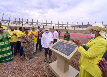 First Lady Appreciates Rujumba, Highlights Job Creation at Hoima Stadium