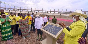 First Lady Appreciates Rujumba, Highlights Job Creation at Hoima Stadium