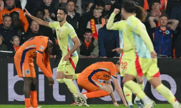 Merino’s Late Heroics Earn Spain Draw in Nations League Thriller