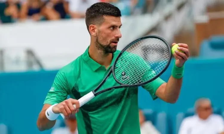 Djokovic Makes History in Miami, Advances to Last 16
