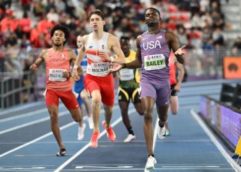 US Sprinters Dominate 400m in Historic Nanjing Sweep