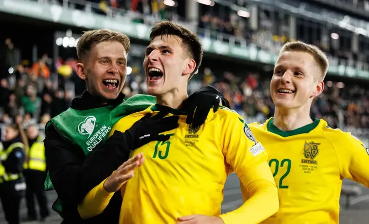 Lithuania Resilient in Thrilling FIFA World Cup 26™ Qualifying Opener