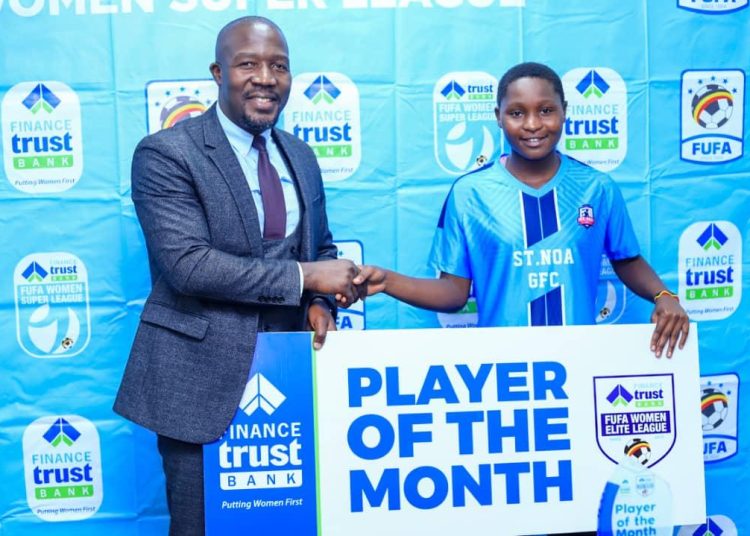 Lillian Nakirya Shines as February’s Finance Trust Women Elite League MVP