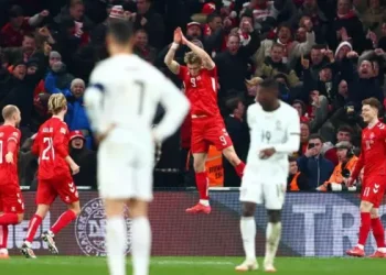 Hojlund’s ‘Sui’ Celebration Sparks Debate After Denmark Upset Portugal