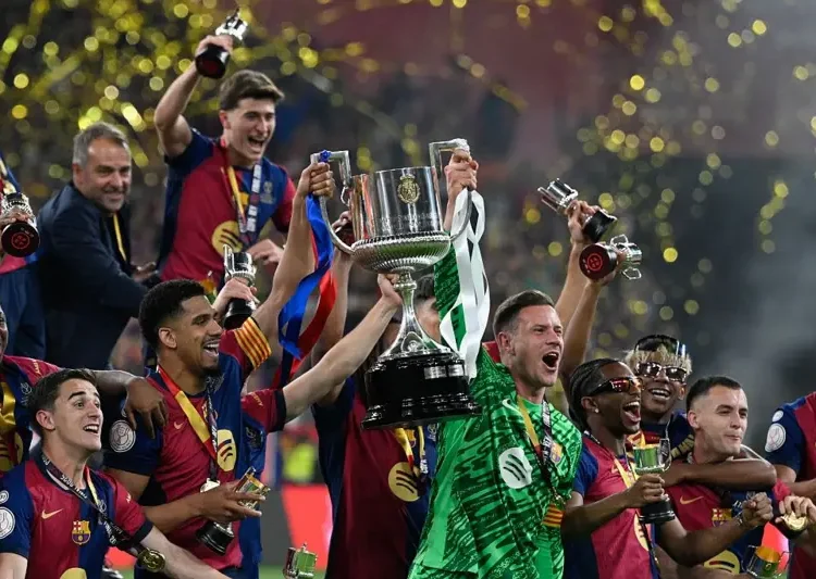 Kounde’s Late Strike Seals Copa del Rey Thriller for Barca Against Ill-Disciplined Real