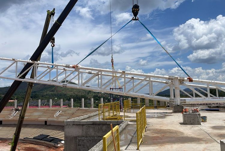 Roofing Begins at Hoima City Stadium as SUMMA Pushes for Early Completion