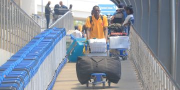 St. Mary’s Kitende Arrive in Ghana Ahead of CAF Africa Schools Football Championship