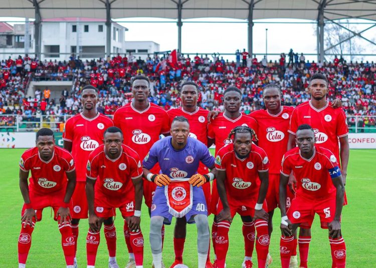 CAF CC: Steven Mukwala Impresses as Simba Take Slim Lead Into Second Leg
