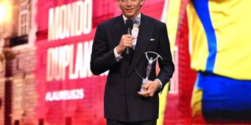 Mondo Duplantis Wins Prestigious Laureus World Sportsman of the Year Award